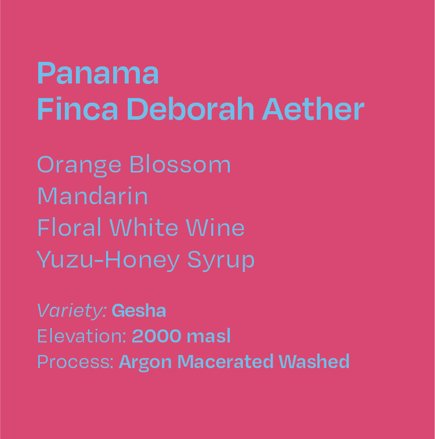 Panama Finca Deborah Aether Argon Macerated Washed Gesha