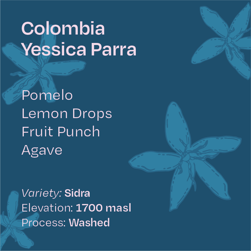 Colombia Yessica Parra Washed Sidra