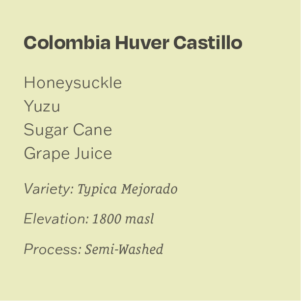 Colombia Huver Castillo Gesha